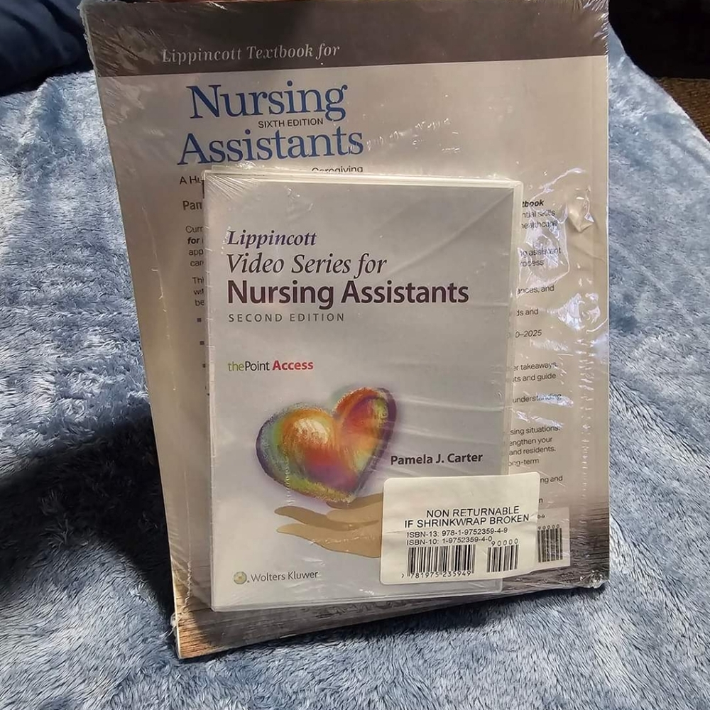Nursing Assistant textbook w/ DVD
